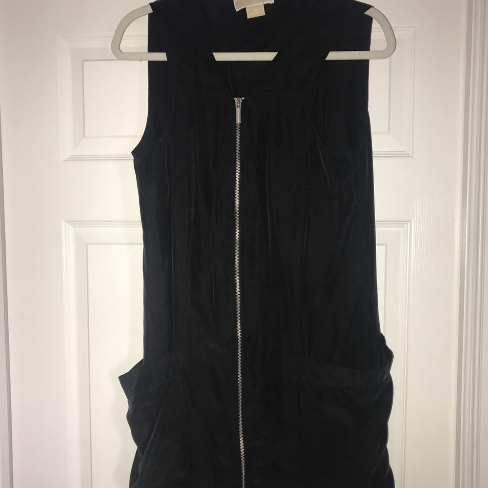 Black Michael Kors silk dress